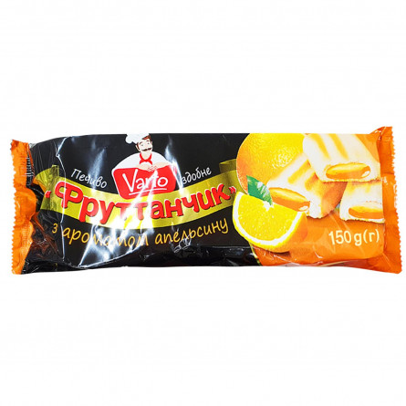 Печиво Varto Фруттанчик здобне з ароматом апельсину 150г