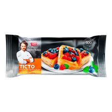Тесто Varto слоеное дрожжевое 500г mini slide 1