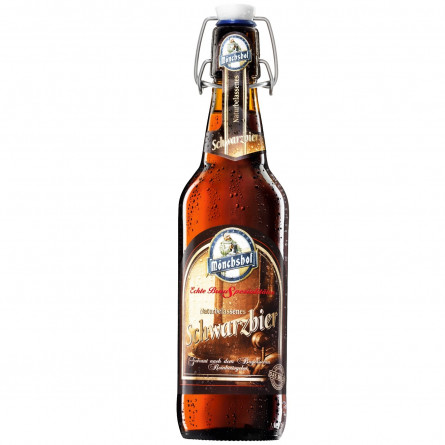 Пиво Monchshof Schwarzbier 4.9% 0,5л slide 1
