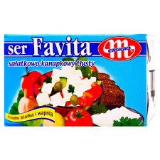 Сир Mlekovita Favita бутербродний класичний 20% 150г mini slide 1