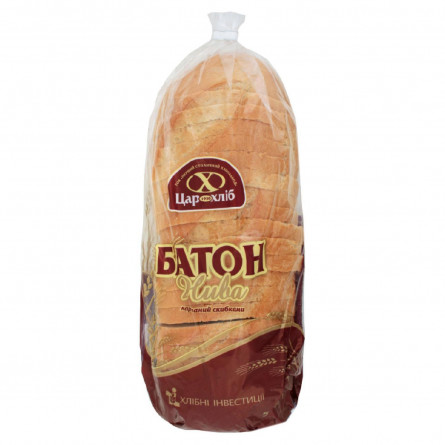 Батон Царь Хлеб Нива пшеничный нарезка 500г