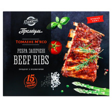 Продукт з яловичини Ювілейний Beef Ribs Ребра запечені mini slide 1