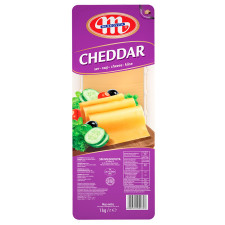 Сир Mlekovita Чеддер нарізний mini slide 1