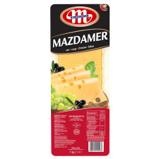 Сир Mlekovita Маздамер нарізний mini slide 1