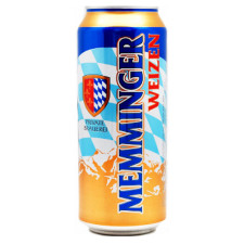 Пиво Memminger Gold светлое фильтрованное 5,3% 0,5л mini slide 1