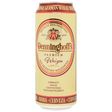 Пиво Denninghoff's Weizen пшеничне 5,3% 0,5л mini slide 1