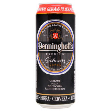 Пиво Denninghoff's Schwarz темне 4,9% 0,5л mini slide 1