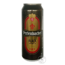 Пиво Perlenbacher Black темне 4.9% 0,5л з/б mini slide 1