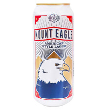 Пиво Mount Eagle American Lager светлое 4,3% 0,5л mini slide 1