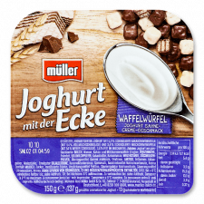 Йогурт Muller з наповнювачем вафельні кубики 3,8% mini slide 1