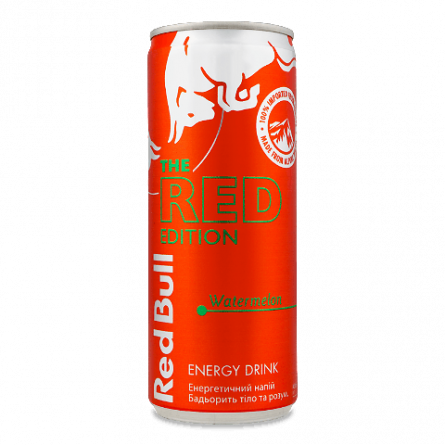 Напій енергетичний Red Bull смак кавуна з/б slide 1