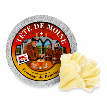 Сир Tete de Moine 52% slide 1