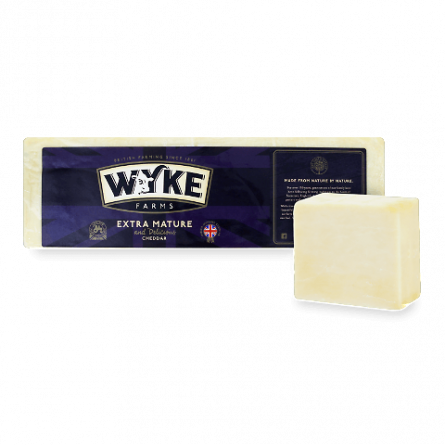 Сир Wyke Farms «Чеддер» білий екстра витриманий з коров'ячого молока slide 1