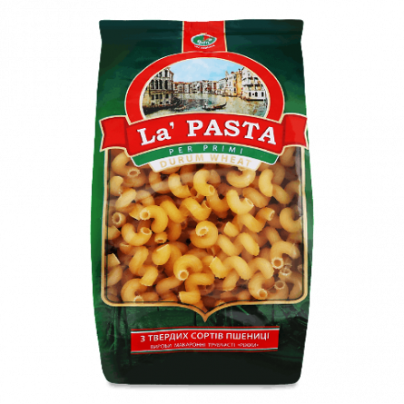 Вироби макаронні La Pasta ріжки slide 1