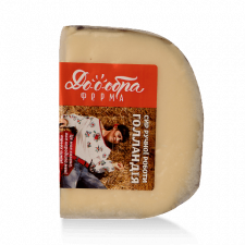 Сир «Голландія» з коров'ячого молока «Доообра ферма», 45% mini slide 1