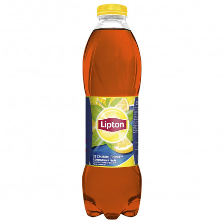 Чай черный холодный Lipton со вкусом лимона 1л