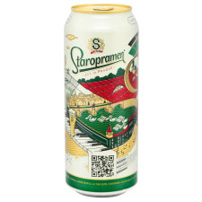 Пиво Staropramen світле з/б 4,2% 0,5л mini slide 1