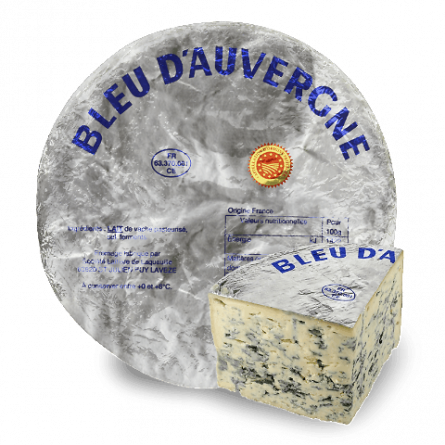 Сир «Блю Д’Овернь» Laqueuille 52% з коров'ячого молока