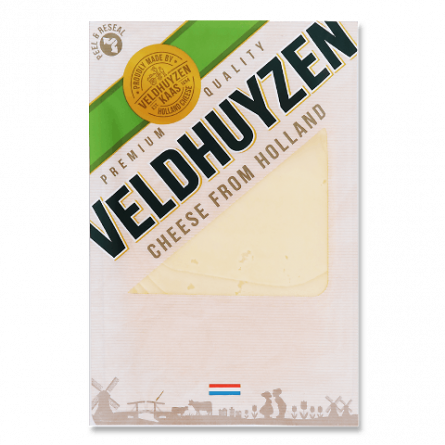 Сир Veldhuyzen Kaas «Маасдам» 45% з коров'ячого молока, нарізка slide 1