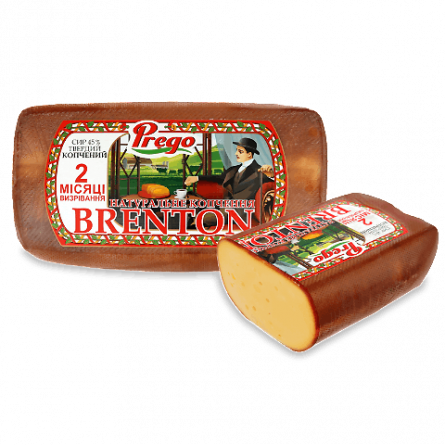 Сир Prego Brenton копченый 45% slide 1