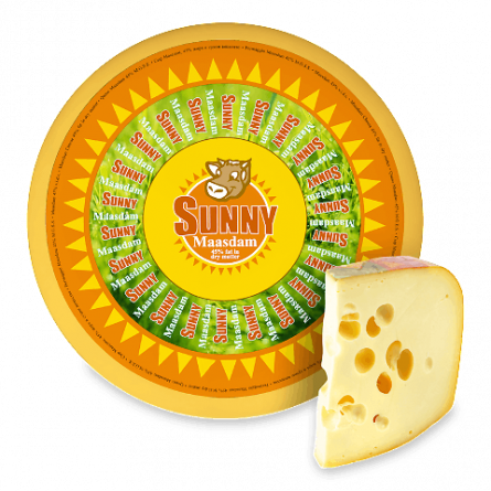 Сир Sunny «Маасдам» з коров'ячого молока 45% slide 1