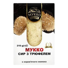 Сир «Лавка традицій» «Мукко» Козячий з трюфелем 46,9% mini slide 1