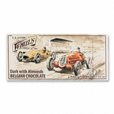 Шоколад чорний Classic Wheels з цільним мигдалем mini slide 1
