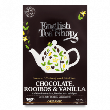 Чай трав'яний English Tea Shop шоколадний ройбуш-ваніль органічний mini slide 1