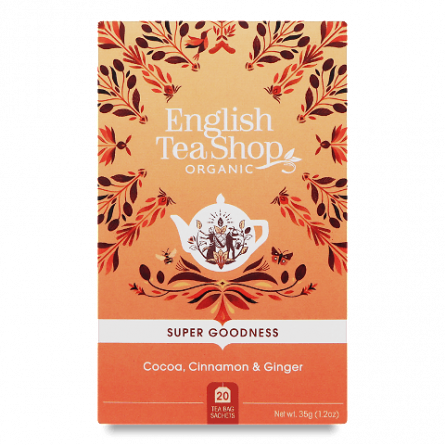Суміш English Tea Shop какао-кориця-імбир органічн slide 1