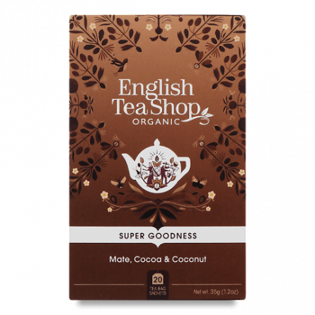 Суміш English Tea Shop мате-какао-кокос органічний