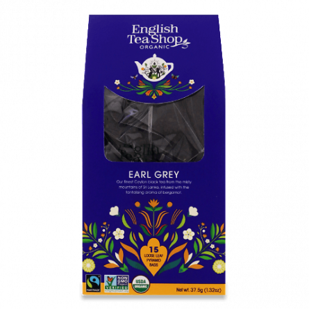 Чай чорний English Tea Shop з бергамотом, картон