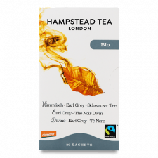 Чай чорний Hampstead tea Earl Grey з ароматом бергамота mini slide 1