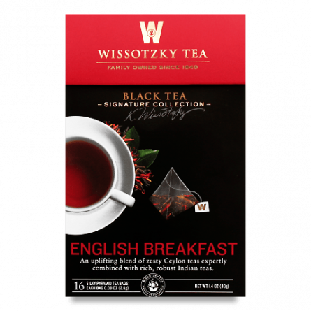 Чай чорний Wissotzky Tea English Breakfast