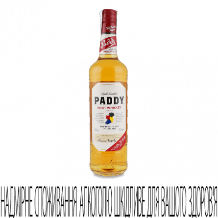 Віскі Paddy Irish Whiskey slide 1