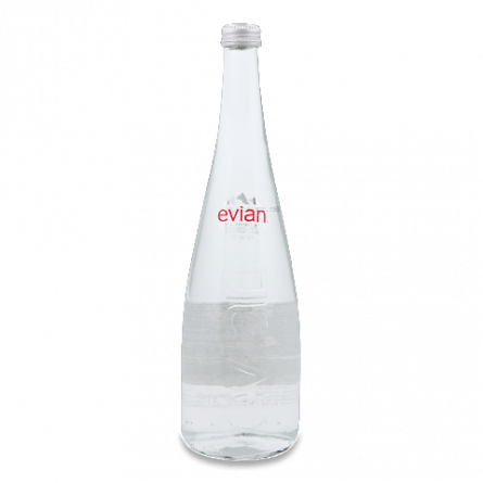 Вода мінеральна Evian скло