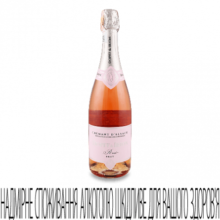 Вино ігристе Dopff&Irion Cremant Brut Rose