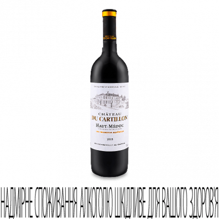Вино Chateau du Cartillon Haut-Medoc 2013 slide 1