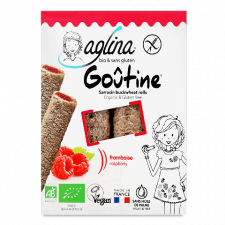 Трубочки Aglina гречані малина mini slide 1