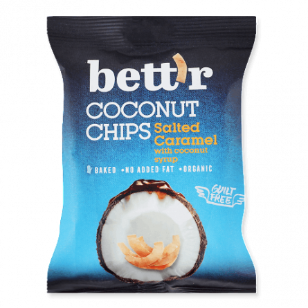Чипси Bett'r кокосові з солоною карамеллю slide 1