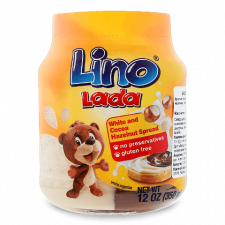 Паста Lino Lada Duo молочна з какао і фундуком mini slide 1