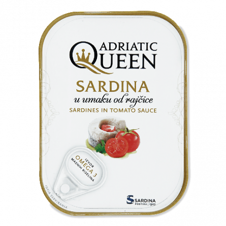 Сардини Adriatic Queen в томатному соусі slide 1