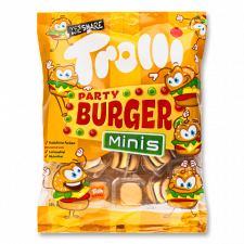 Цукерки Trolli Mini Burger жувальні mini slide 1