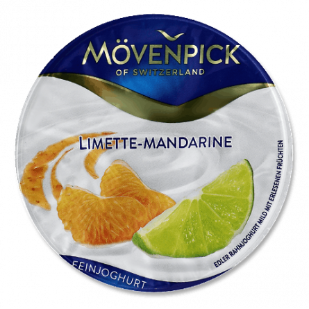 Йогурт Movenpick Feinjoghurt лайм-мандарин 14% slide 1