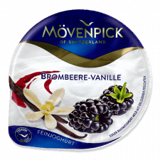 Йогурт Movenpick Feinjoghurt ожина-ваніль 14% mini slide 1