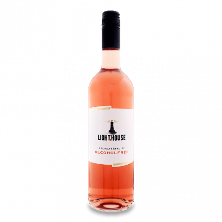 Вино Light House рожеве безалкогольне