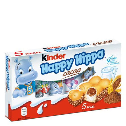 Вафлі Kinder Happy Hippo Cacao Single В* slide 1