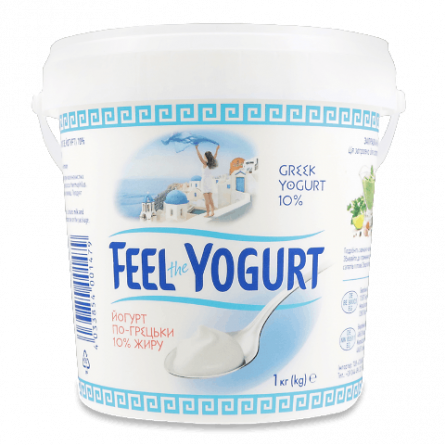 Йогурт Feel the Yogurt По-грецьки без наповнювача 10%