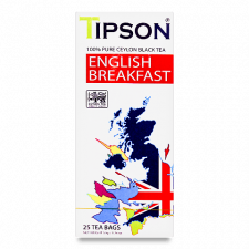 Чай чорний Tipson English Breakfast цейлонський mini slide 1
