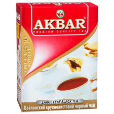 Черный чай Akbar Фэйворит цейлонский крупнолистовой 100г mini slide 1