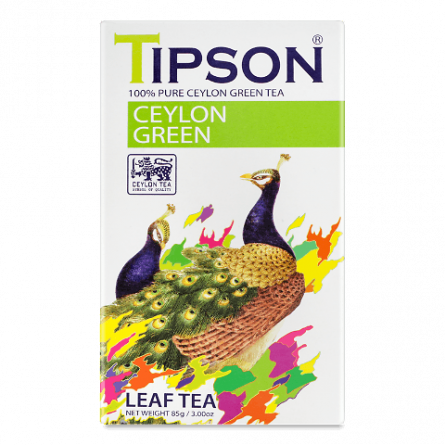 Чай зелений Tipson Leaf Tea цейлонський